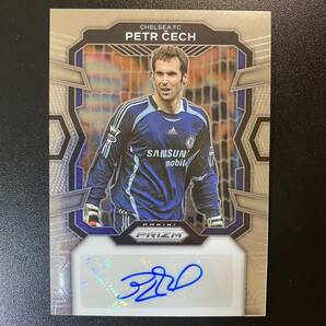 2023-24 Panini Prizm EPL Petr Cech Auto Chelsea 直筆サインカード ペトル・チェフの画像1