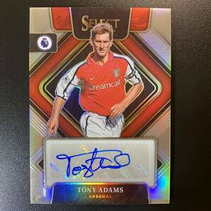 2022-23 Panini Select Tony Adams Auto Silver Prizm Signatures Arsenal 直筆サインカード トニー・アダムスの画像1