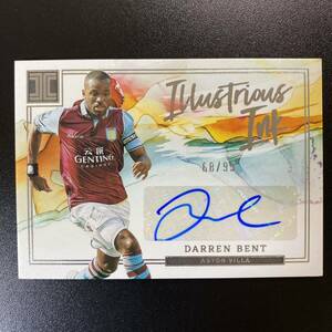 2022-23 Panini Impeccable Premier League Darren Bent Illustrious Ink Auto /99 Aston Villa 直筆サインカード ダレン・ベント