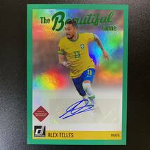 Alex Telles 2021-22 Panini Donruss The Beautiful Game Auto 直筆サインカード アレックス・ニコラオ・テレス_画像1