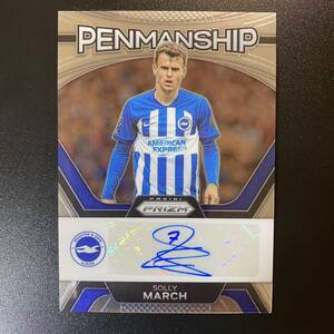 2023-24 Panini Prizm EPL Solomon March Penmanship Auto Brighton 直筆サインカード ソロモン・マーチ