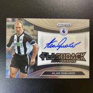 2022-23 Panini Prizm EPL Flashback Alan Shearer Autograph Newcastle United 直筆サインカード アラン・シアラーの画像1