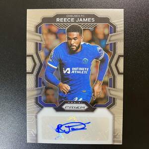 2023-24 Panini Prizm EPL Reece James Auto Chelsea 直筆サインカード リース・ジェームズ