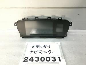 オデッセイ RB1 マルチモニター 純正 青色 TVM-6037ZH RB2 L B92P 39810-SFE-N212-M1 1A1 012294