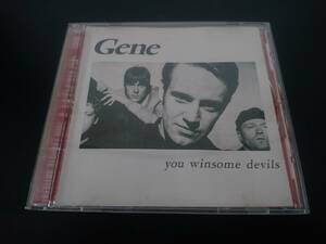 中古CD★Gene - You Winsome Devils Bristol 16th APR,1995 Live音源 3D REALITY ジーン ライブ コレクターズ盤／Britpop UKロック 90年代