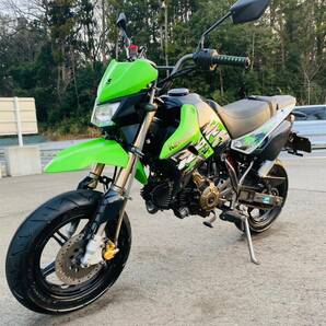 川崎 KSR110-E!走行距離 11318Km! 中古車体！動画有！茨城県! 全国配送可！書類あり！(検KLX125!ZOOMER X!Dtracker125)の画像2