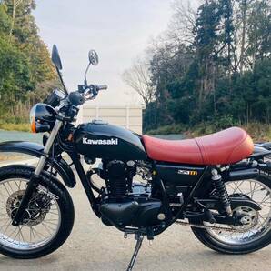 KAWASAKI250TR BJ250Fインジェクション FI 走行距離14382Km! 中古車体！動画有！茨城県! 全国配送可！書類あり! (FTR223 CB223 TRICKER250)の画像1