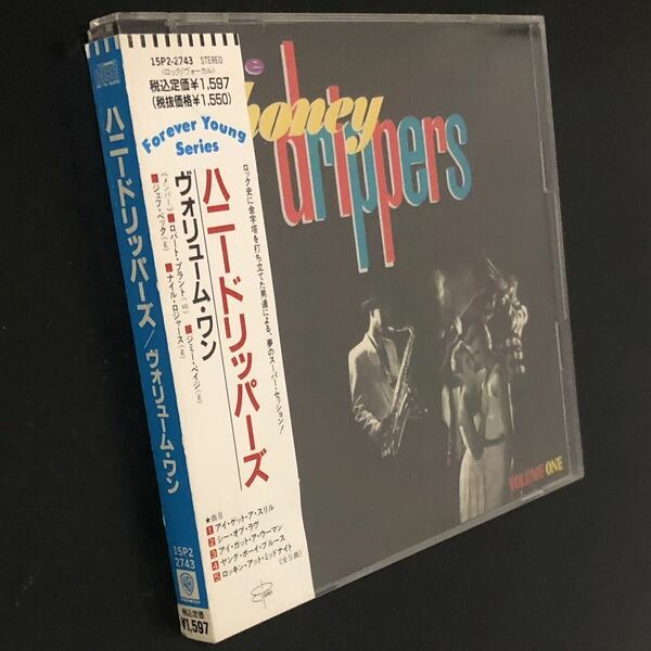 廃盤 帯付★CD「ヴォリューム・ワン」ハニードリッパーズ★VOLUME ONE The Honeydrippers Robert Plant Jimmy Page Jeff Beck Nile Rodgers