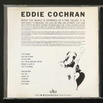 廃盤 帯付 美品★CD「メモリアル・アルバム」エディ・コクラン★Eddie Cochran Memorial Album ベスト C'mon Everybody Summertime Blues_画像7