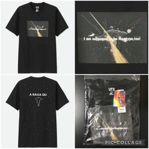 ア・バオア・クー M黒★GUNDAM ユニクロ UT★機動戦士ガンダム 40周年記念 グラフィック Tシャツ UNIQLO 限定 完売 モビルスーツ A BAOA QU