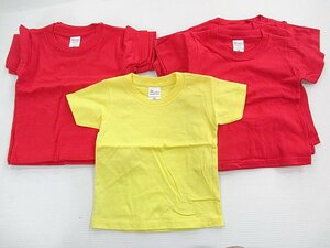 Kヨな3637 新品 Printstar プリントスター 子供服 100サイズ Tシャツ 無地 11点セット トップス キッズ 男の子 女の子 洋服