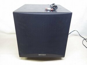 Kウま9793 OPTIMUS サブウーファー PRO-SW100P 海外仕様 音響機器 オーディオ機器 スピーカー WOOFER