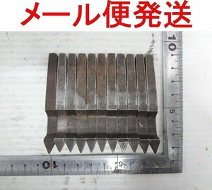 Kオや3379 野沢製作所 曲がり刻印 数字 0～9 0.6ｍｍ 彫金工具 手打ち 金属加工 DIY ハンドメイド 大工道具 11点 送料280円