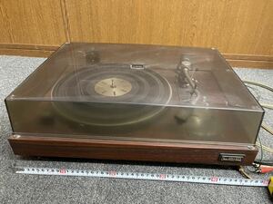 42964) 通電のみ確認 HITACHI ヒタチ 日立 Lo-D PS-44 ターンテーブル レコードプレーヤー レコード LP盤 オーディオ機器 音響機器