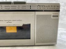 43375-2【自宅保管品】National ナショナル FM/AM 2BAND RADIO CASSETTE RECORDER RX-2000_画像4