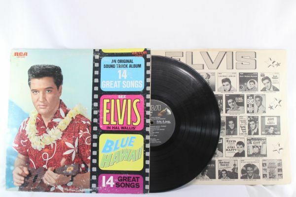 ELVIS PRESLEY BLUE HAWAII US版 LSP-2426 STEREO Black Label/オリジナルインナースリーブ有