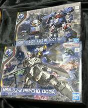 GUNDAM SIDE-F 福岡 限定 HG 1/144 PSYCHO DOGA サイコ・ドーガ HG 1/144 ホビー・ハイザック (A.O.Z RE-BOOT版)中古未組み立て _画像1