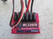 フタバ MC230CR ESC バック付き アンプ 動作確認済み TT-02 TT-01 M等に 中古品４_画像2