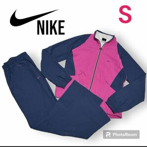 NIKE ナイキ　ウィンドブレーカー　上下　セットアップ　レディース　薄手　S