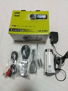 JVC Everio エブリオ★ビクタービデオカメラ★GZ-E265★箱付き☆中古美品☆