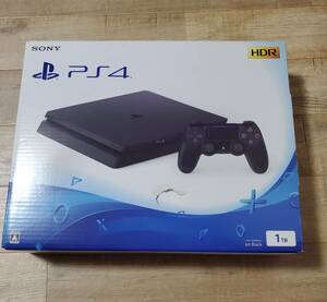 PlayStation4 jet * black 1TB secondhand goods 