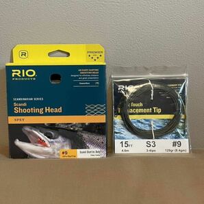 ★RIO Scandi Body INT #9 455grとS3 129gr 15ft Replacement Sink Tips 実釣未使用品★の画像1