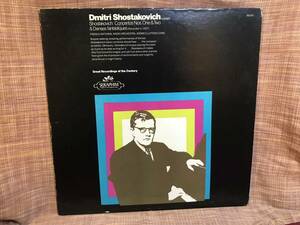 【LP】 Dmitri Shostakovich 自作自演 Concertos Nos. One & Two & Danses Fantastiques