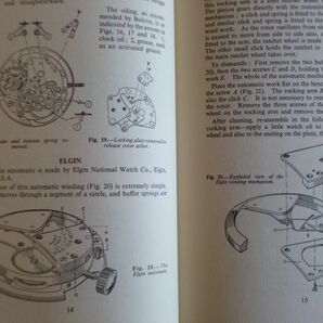 洋書 時計の修理  部品 Complicated watches and their repair 200以上の詳細なイラスト 希少!!の画像2