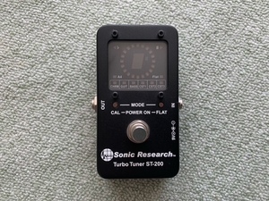 1 jpy ~! there is no highest bid! beautiful goods! Sonic Research Turbo Tuner ST-200 strobo tuner free shipping!