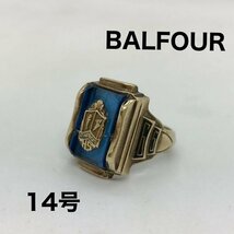 ＢＡＬＦＯＵＲ バルフォア社製 １０Ｋ 聖母 マリア １９６５年 カレッジ リング ＳＴ ＰＡＴＲＩＣＫ’Ｓ １４ アクセサリー/246_画像1