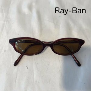 Ｒａｙ－Ｂａｎ レイバン Ｗ３２３０ サングラス レッド ブラウン 赤 茶 ケース付き イタリア製 メンズ レディース アクセサリー/252