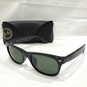 中古 Ｒａｙ－ｂａｎ レイバン ＲＢ２１３２－Ｆ サングラス ＮＥＷ ＷＡＹＦＡＲＥＲ ニュー ウェイファーラー ブラック アクセ/248