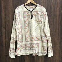 ＶＩＳＶＩＭ ビズビム ２１ＳＳ ＴＵＮＩＣ Ｐ．Ｏ ＰＡＴＣＨＷＯＲＫ パッチワーク チュニック ３ 洋品紳士服/266_画像1