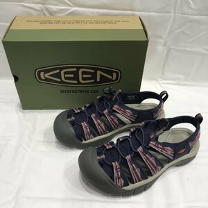 ＫＥＥＮ ＮＥＷＰＯＲＴ Ｈ２ キーン メンズ サンダル ニューポート エイチツー ネイビー ２８ｃｍ 水陸両用 中古 靴/248