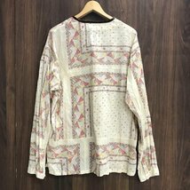 ＶＩＳＶＩＭ ビズビム ２１ＳＳ ＴＵＮＩＣ Ｐ．Ｏ ＰＡＴＣＨＷＯＲＫ パッチワーク チュニック ３ 洋品紳士服/266_画像2