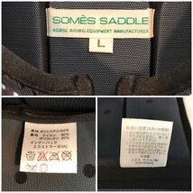 ＳＯＭＥＳ ＳＡＤＤＬＥ ソメスサドル 日本製 ブルー 青 乗馬用 プロテクター ベスト 乗馬 Ｌ インナーパッド 洋品その他/208_画像5