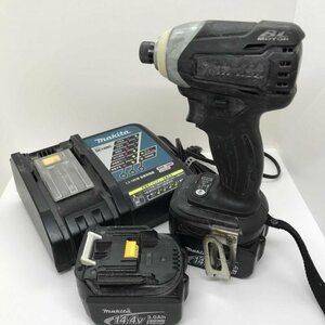 傷や汚れ有り ｍａｋｉｔａマキタ ＴＤ１３６ＤＲＦＸＢ 充電式 インパクトドライバー １４．４Ｖ 説明書欠品 電動工具/233