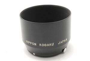 #2252◆送料無料◆Nikon ニコン 日本光学 NIPPON KOGAKU 135mm 13.5cm F3.5 Sマウント用 レンズフード 富士山マーク