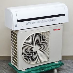 TOSHIBA【RAS-G221M】東芝 ルームエアコン マジック洗浄熱交換器 2.2kW おもに6畳用 2020年製 中古品