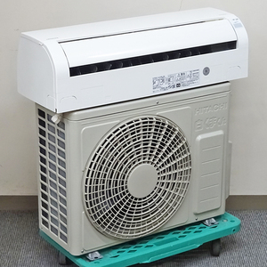 HITACHI【RAS-AJ28K】日立 白くまくん ルームエアコン 2.8kW おもに10畳用 2021年製 中古品