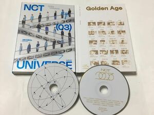 送料込み　NCT　CD　2個セット　3集 (2021)　☆UNIVERSE☆　13曲　＆　4集 (2023)　☆Golden Age☆　10曲　韓国盤　127　DREAM　K-POP
