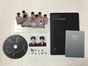 送料込み　BTS　CD　☆LOVE YOURSELF　轉　Tear☆　R盤　11曲　韓国盤　防弾少年団　バンタン　ジョングク　トレカ難　K-POP