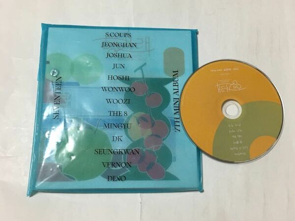 送料込み　SEVENTEEN　セブチ　CD　7TH MINI ALBUM　☆Heng garae☆　ヘンガレ　6曲　韓国盤　K-POP