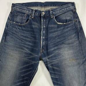 日本製 LVC Levi'sリーバイス 40s復刻 44501 S501XX 大戦モデル W36 L36 ユ ヒゲ ハチノス ビンテージ加工 赤耳 bigE ビンテージ 廃盤品の画像3