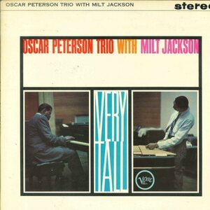 ★英オリジナル!LP「オスカー・ピーターソン ミルト・ジャクソン OSCAR PETERSON MILT JACKSON VERY TALL」1962年 UK VERVE EMI