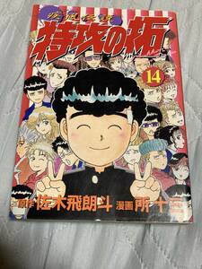 初版 疾風伝説 特攻の拓 14巻 佐木飛朗斗 所十三 KCスペシャル