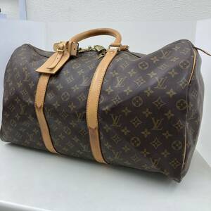 302 LOUIS VUITTON ルイヴィトン キーポル 50 モノグラム ボストンバッグ M41426