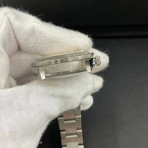 3184 ロレックス ROLEX デイトジャスト オイスターパーペチュアル 15010 シルバー文字盤 腕時計 メンズ 稼動品 の画像8