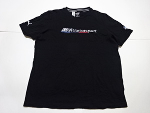 ●BMW×PUMA プーマ 半袖 Tシャツ US L ●0304●