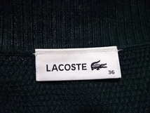 ●ラコステ LACOSTE 鹿の子クルーネックセーター AF458EL 36 ●_画像2